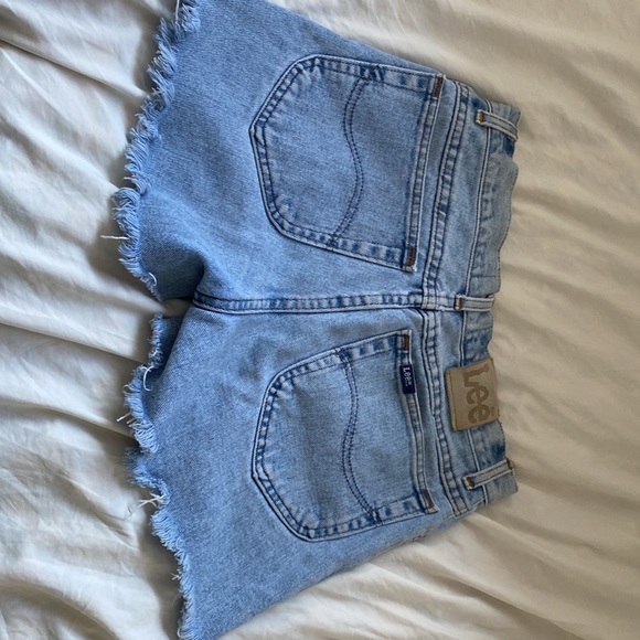 Lee denim blue shorts - Picture 2 of 2